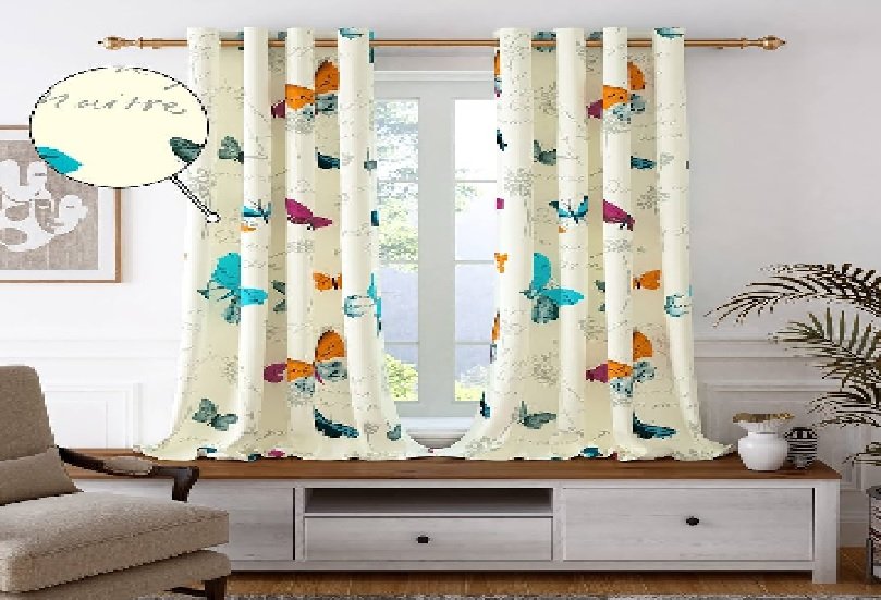 Ideas and inspiration for combining cotton curtains with other types of window treatments