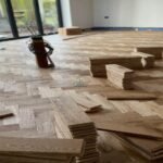 How parquet flooring affects acoustics in a room?